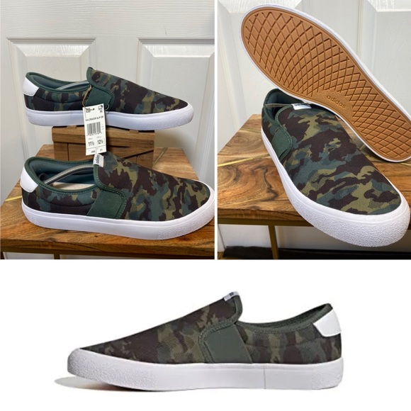 Adidas Unisex-Adult Vulcraid3r Slip on Skate Shoe - Men’s Sz 11.5 No Box! - Picture 1 of 5